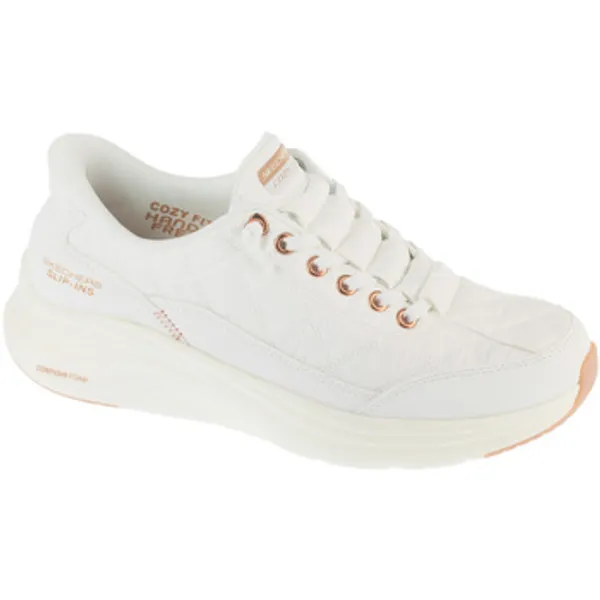 Skechers Lage Sneakers  Slip-ins: Contour Foam - Golden Hour Wit