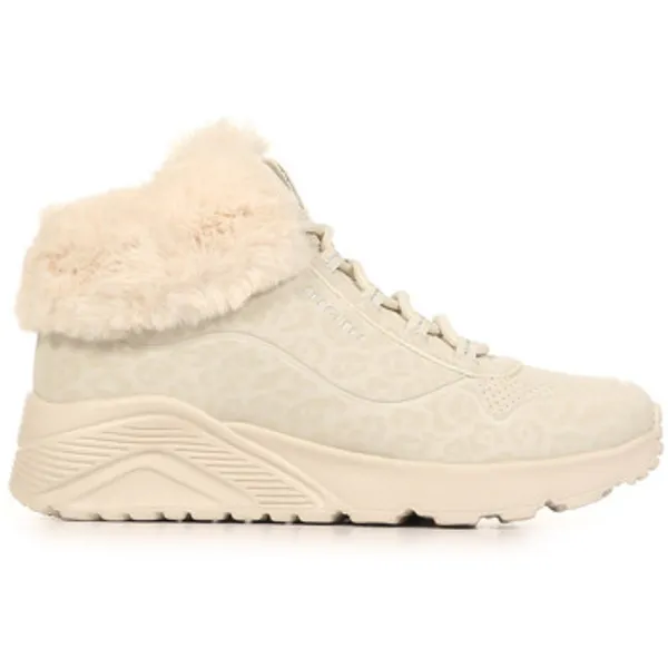Skechers Uno Lite Cozy Leopard Wit, vergelijk prijzen bij 1 winkel