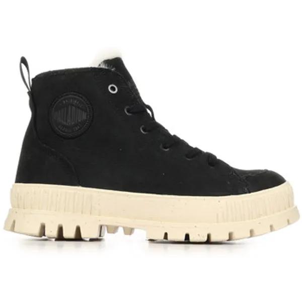 Palladium Hoge Sneakers  Pallashock Zip Warm Zwart