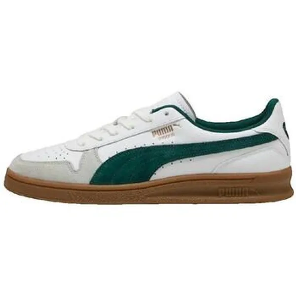 PUMA Lage Sneakers  Baskets basses Indoor cuir premium blanc Wit