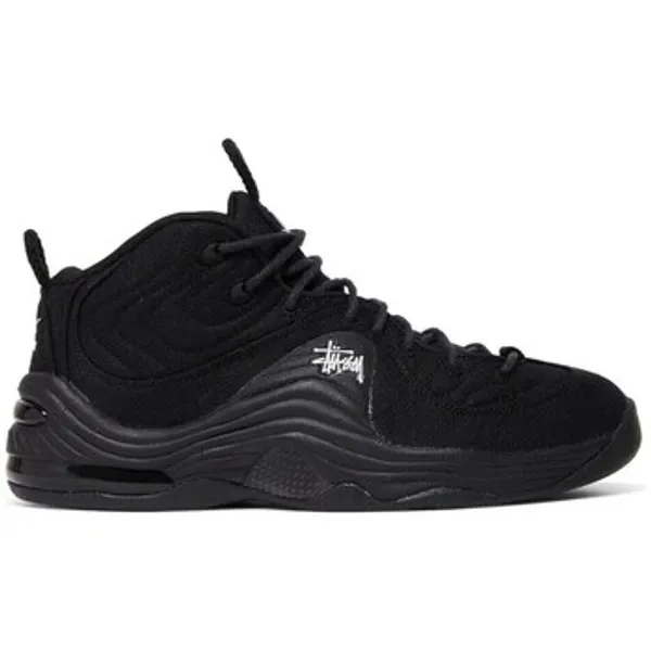 Nike Hoge Sneakers  X Stussy Air Penny Ii Zwart