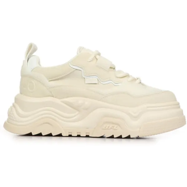 Buffalo Orbit Vegan Nubuck Wit, foto 2 van 2