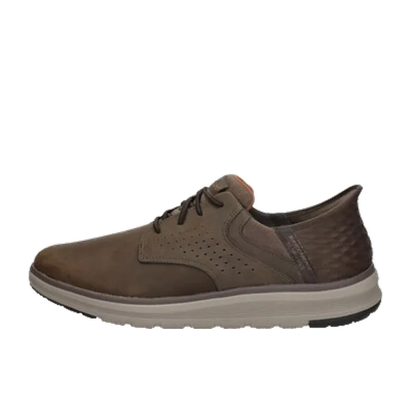 Skechers Slip-Ins Memory Foam Orell Yates Bruin, vergelijk prijzen bij 1 winkel