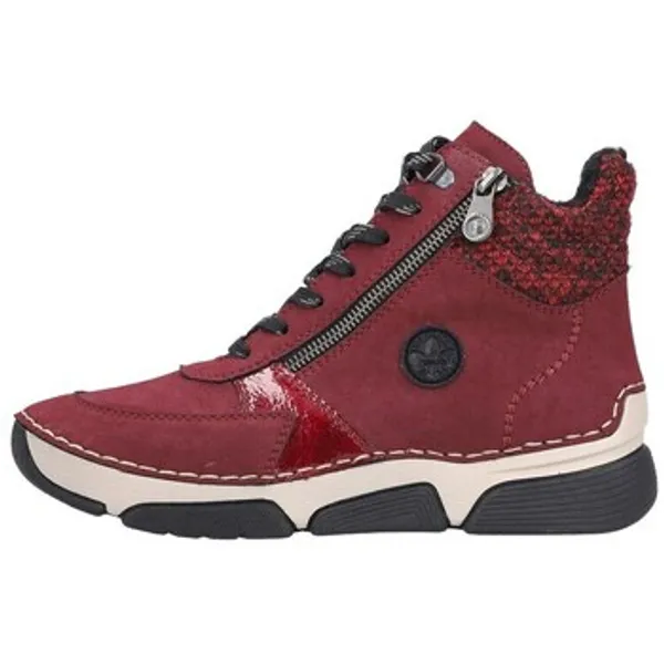 Rieker Hoge Sneakers  4596035BORDO multicolour