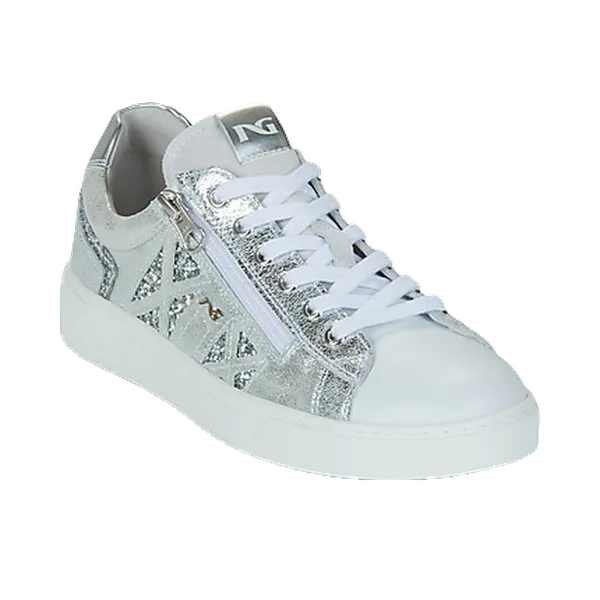 NeroGiardini Lage Sneakers Zilver, vergelijk prijzen bij 1 winkel