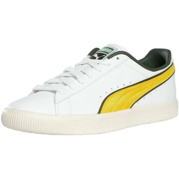 PUMA Lage Sneakers  Clyde Varsity Trainers Wit