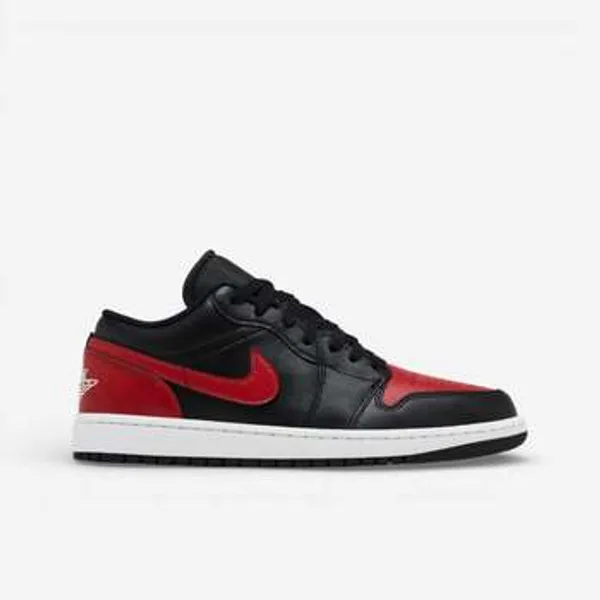 Nike Lage Sneakers  Jordan 1 Low Bred Twist Rood