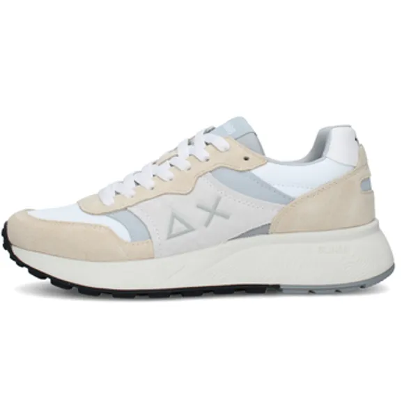 Sun68 Lage Sneakers  Z36127 Wit