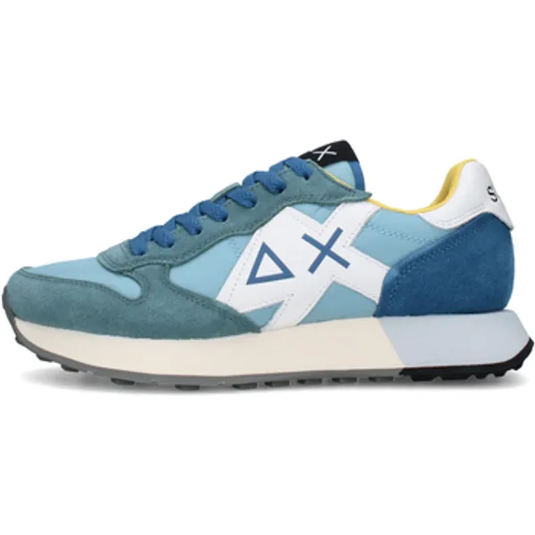 Sun68 Lage Sneakers  Z36115 Blauw