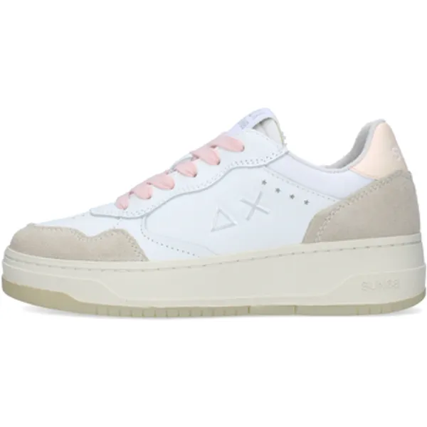 Sun68 Lage Sneakers  Z36253 Wit