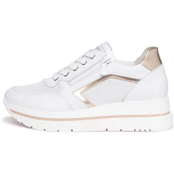 NeroGiardini Lage Sneakers Skipper Skipper T.Brill Platino 6074 Tr Corvar Wit