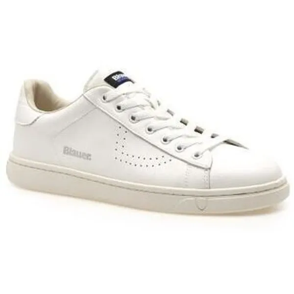 Blauer Lage Sneakers  S6LOWELL01/LEA Wit