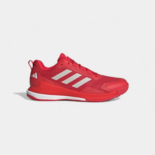 adidas Lage Sneakers  Novaflight 2 Indoor Pure Ruby Zero Metalic Wit