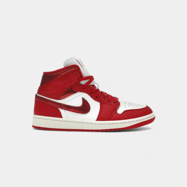 Nike Hoge Sneakers  Jordan 1 Mid SE Rood