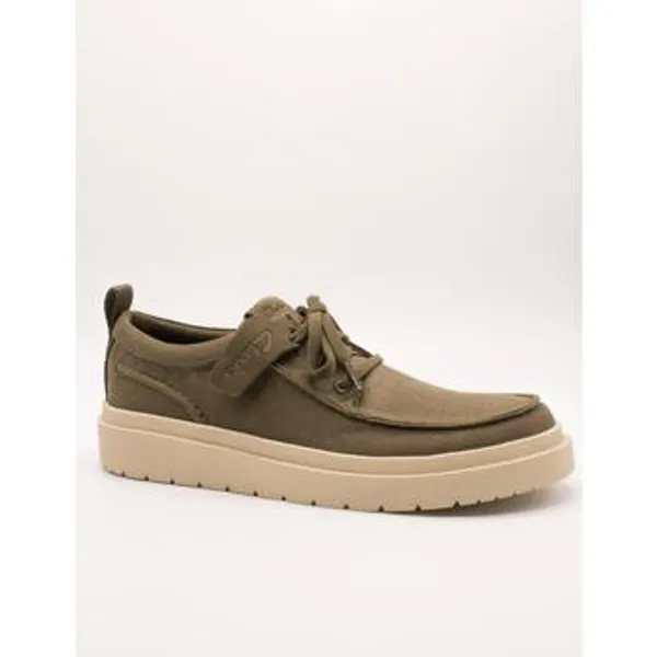 Clarks Lage Sneakers Beige, foto 2 van 2
