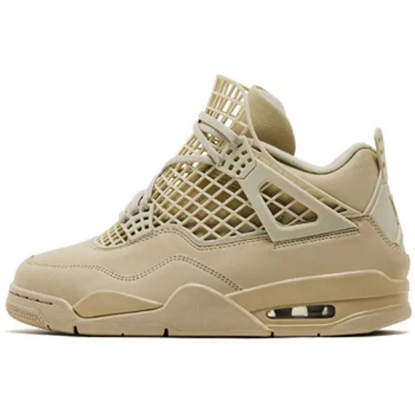 Nike Hoge Sneakers  4 Retro Net Rattan Beige