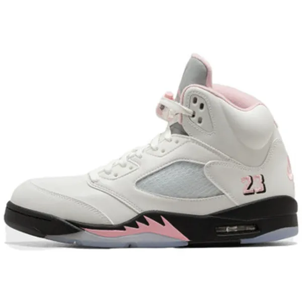 Nike Hoge Sneakers  5 Retro Medium Soft Wit