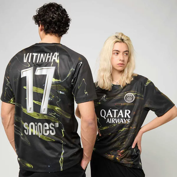 Jordan Vitinha / No. 17 / PSG  Night Edition Stadium 2025/26 zwart