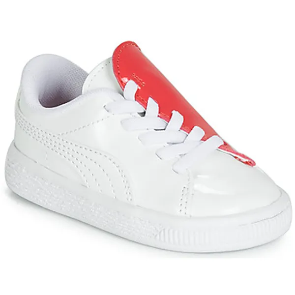 PUMA Lage Sneakers  INF B CRUSH PATENT AC.W-H Wit