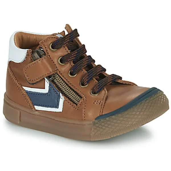 GBB Hoge Sneakers  DERKI Bruin — vergelijk prijzen bij 1 winkel