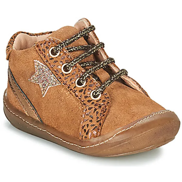 GBB Hoge Sneakers  EDITHE Bruin