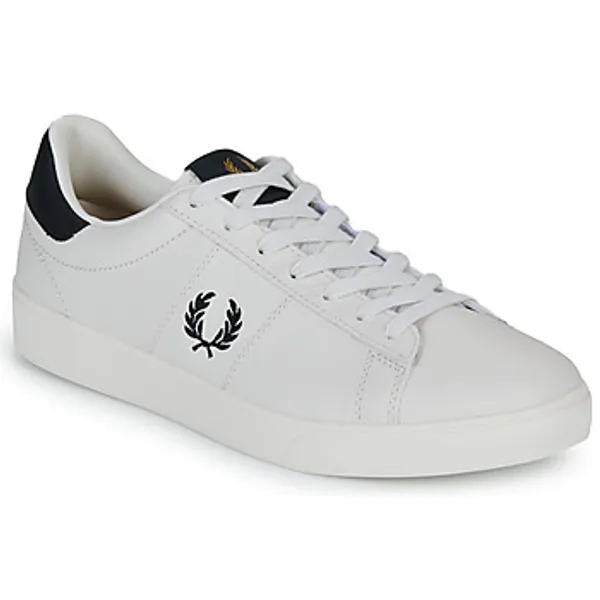 Fred Perry Lage Sneakers  SPENCER LEATHER Wit