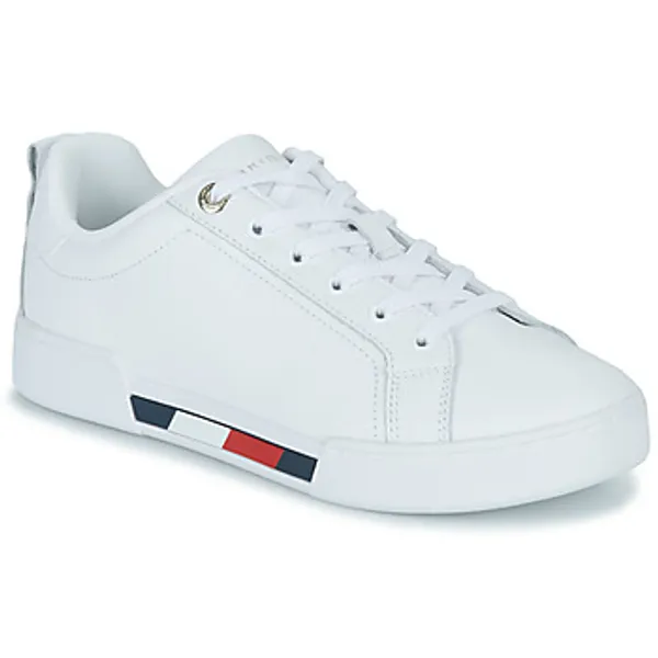 Tommy Hilfiger Lage Sneakers  TRICOLOR INSERT SNEAKER Wit — vergelijk prijzen bij 1 winkels