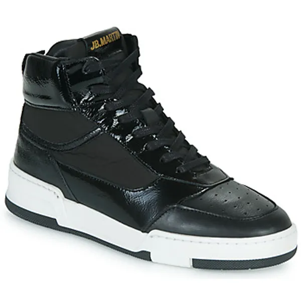 JB Martin Hoge Sneakers  HURREL Zwart