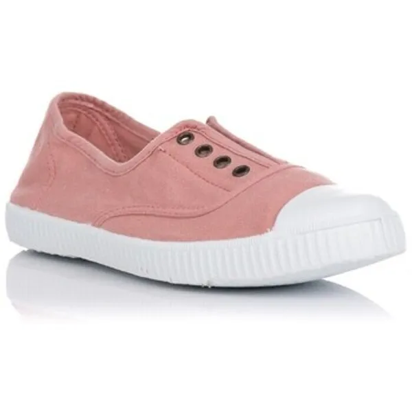 Victoria Lage Sneakers  INGLESA LONA DREC Roze