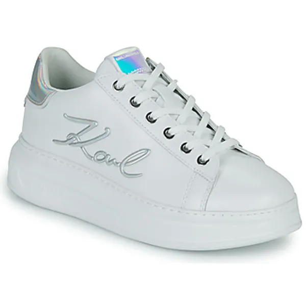 Karl Lagerfeld Lage Sneakers  KAPRI Signia Lace Lthr Wit