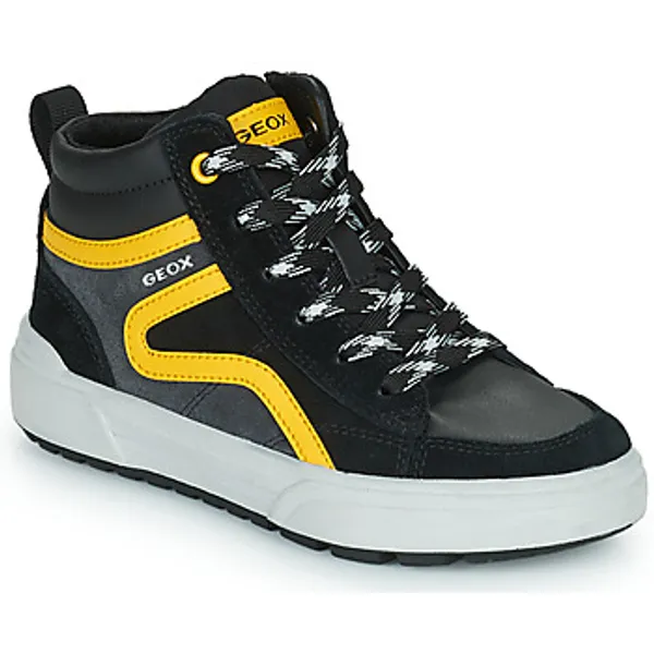 Geox Hoge Sneakers  J WEEMBLE BOY B Zwart