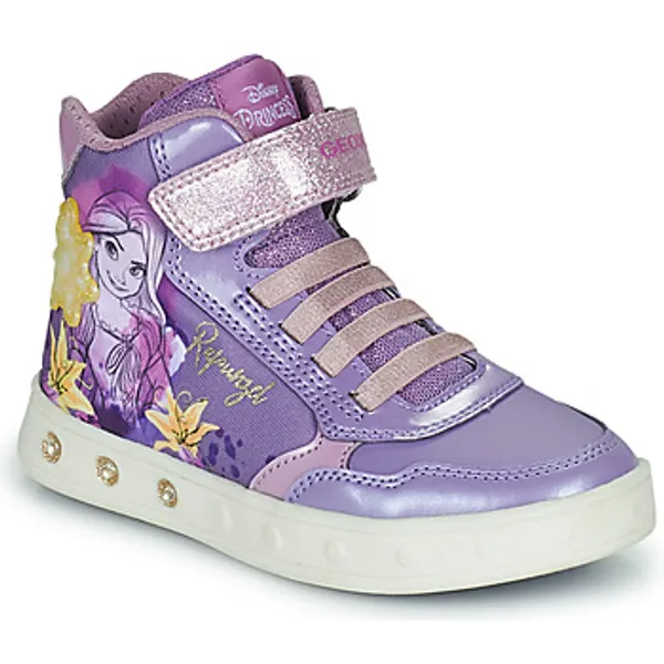 Geox Hoge Sneakers  J SKYLIN GIRL G Violet