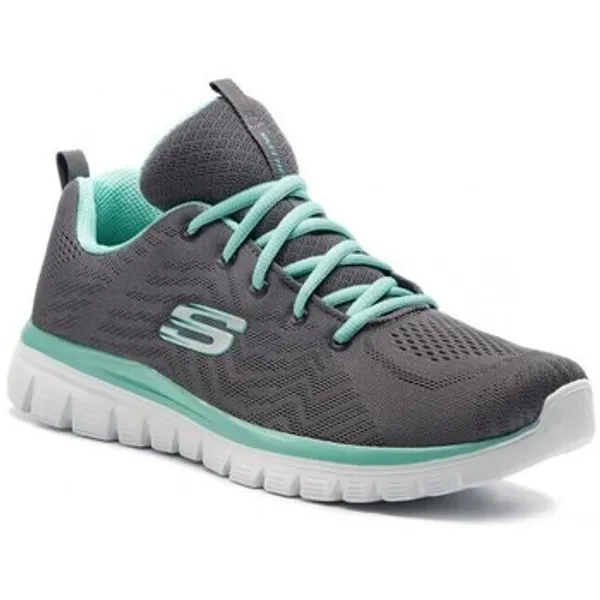 Skechers Lage Sneakers  Bobssquad Breeze Way Blauw