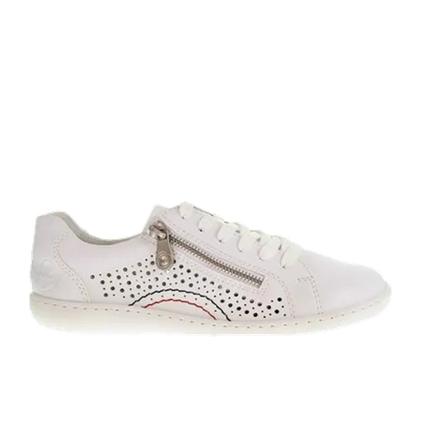 Rieker Lage Sneakers Wit, vergelijk prijzen bij 1 winkel