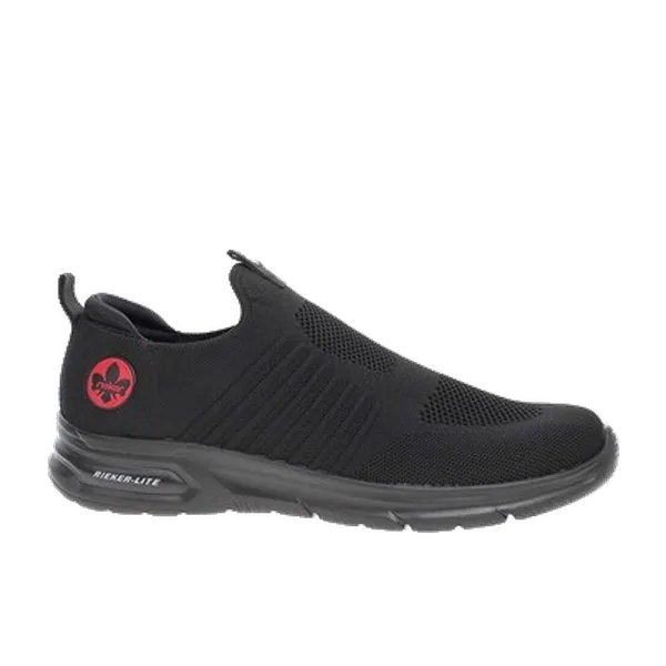 Rieker Lage Sneakers Zwart, vergelijk prijzen bij 1 winkel