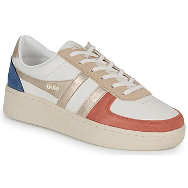 Gola Lage Sneakers  GRANDSLAM QUADRANT Wit