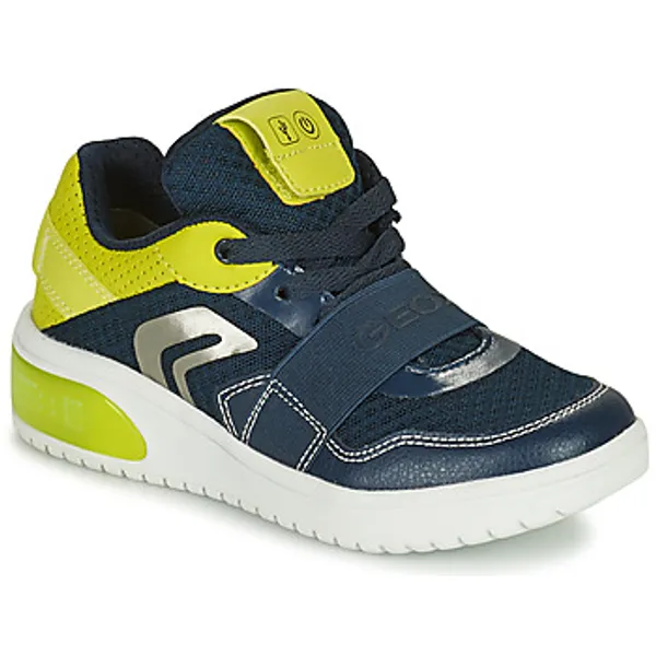 Geox Lage Sneakers  J XLED BOY Blauw