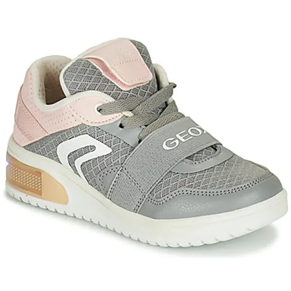 Geox Hoge Sneakers  J XLED GIRL Grijs