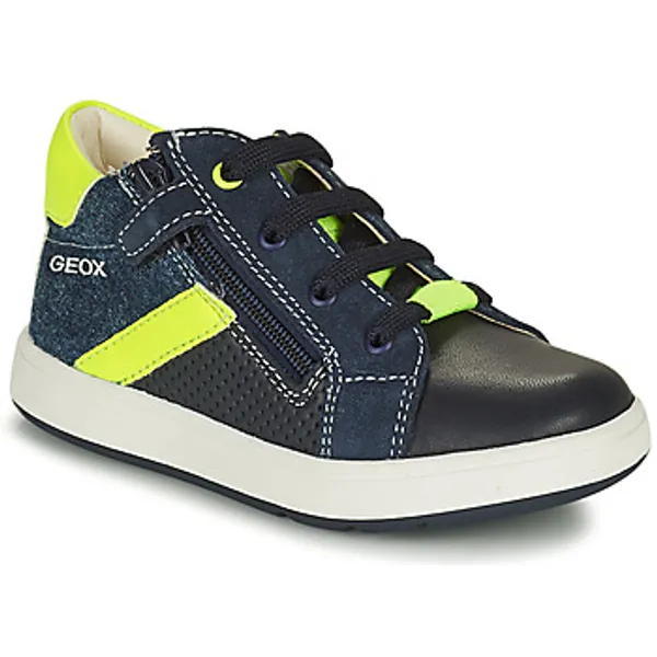 Geox Lage Sneakers  B BIGLIA B. B - NAPPA+DENIM SL Marine — vergelijk prijzen bij 1 winkel