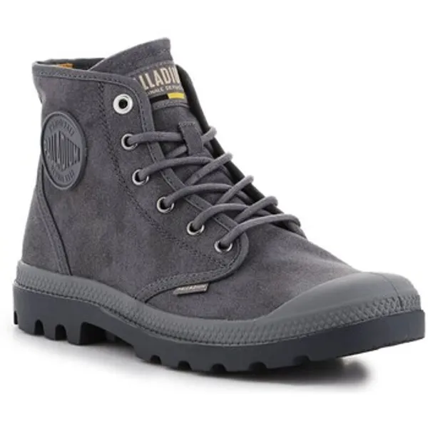 Palladium Hoge Sneakers  Pampa HI Wax Grijs