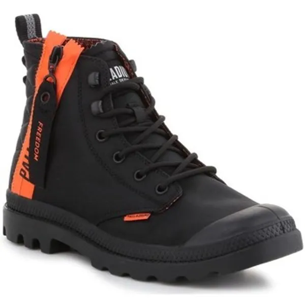 Palladium Hoge Sneakers  Pampa Unlocked Zwart