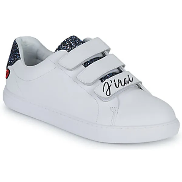 Bons baisers de Paname Lage Sneakers  EDITH J IRAI OU TU IRAS Wit