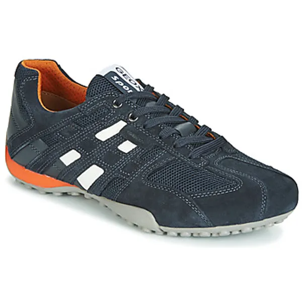 Geox Lage Sneakers  UOMO SNAKE Blauw