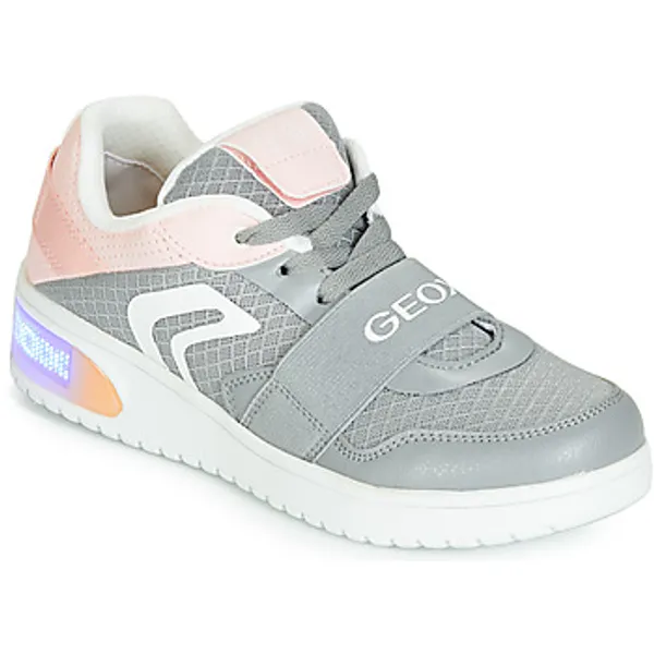 Geox Lage Sneakers  J XLED GIRL Grijs