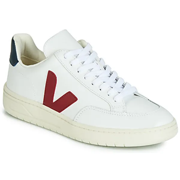 Veja Lage Sneakers  V-12 LEATHER Wit
