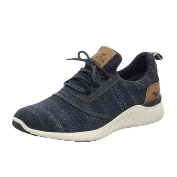 Mustang Lage Sneakers Blauw, vergelijk prijzen bij 1 winkel