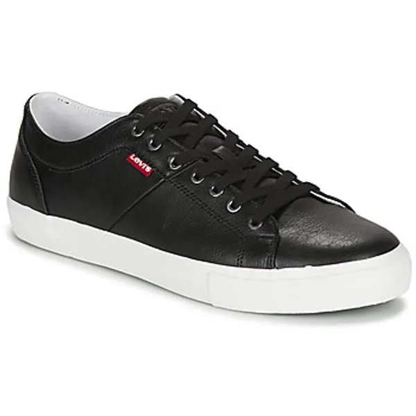 Levi's Lage Sneakers Levis WOODWARD Zwart