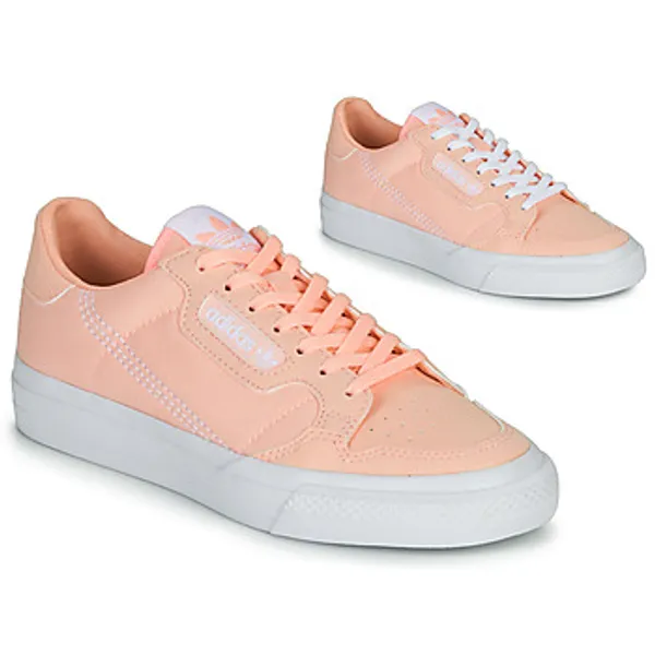 adidas Lage Sneakers  CONTINENTAL VULC J Roze