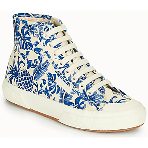Superga Hoge Sneakers  2295-COTFANW Blauw