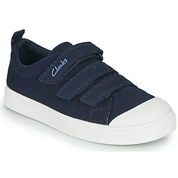 Clarks Lage Sneakers  CITY VIBE K Blauw